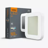 Lauko šviestuvas LED 24W 1920Lm 5000K IP65, VIDEX VLE-BHFS-245 | VIKA IP65 (neutraliai balta šviesa), balta – Smūgiams atsparus korpusas