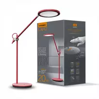 Dimeriuojama LED stalinė lempa 20W 1450Lm 4100K, VIDEX VL-TF15R | raudonas – Jutiklinis ryškumo ir spalvų temperatūros (CCT) valdymas