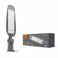 LED gatvės šviestuvas 100W 10000Lm 5000K, VIDEX VLE-SLe14-1005 | STREET-LED-LEYA – Didelis šviesos srautas patikimam didelių automobilių aikštelių apšvietimui