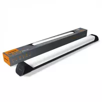 Lubinis šviestuvas Linijinis LED šviestuvas LED 36W 600mm 4000Lm 5000K IP20, VIDEX VLE-BN-36065B | vidaus, juodas – Zero-Flicker IC tvarkyklė akių komfortui
