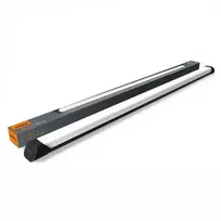 Lubinis šviestuvas Linijinis LED šviestuvas LED 72W 1200mm 8000Lm 5000K IP20, VIDEX VLE-BN-72125B | vidaus, juodas – Zero-Flicker IC tvarkyklė akių komfortui