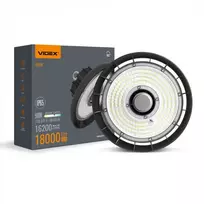 Pramoninis High Bay šviestuvas LED 100W 18000Lm 5000K IP65, VIDEX VL-HB01-1005B – Masyvus aliuminio radiatorius aušinimui