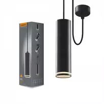 Lubinis šviestuvas Virštinkinis taškinis šviestuvas GU10, VIDEX VL-SPF05D-B | TATUM-Juodas, juodas – Minimalistinis dizainas patalpos akcentų apšvietimui