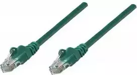 Intellinet „Network Solutions“ jungiamasis laidas Cat6, CU, U/UTP, PVC, 1,5 m, žalias (738644)