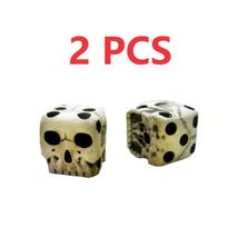 2PCS Halloween Dice Set White Skull Game Novel Casual Toys Dungeons and Dragons Sports and Entertainment Role Playing Board Game