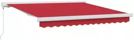 Ištraukiama markizė Raudona 300 x 250 cm Audinys ir metalas