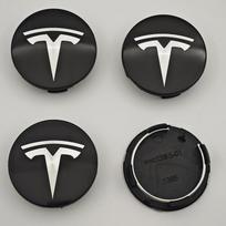 4pcs 56mm Tesla Model 3 Model Y Badge Logo Covers Hub Caps Hub Wheel Center Caps for Tesla Model Y X S Original Auto Accessories