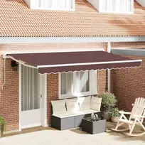 Markizės rėmas Ruda 400 x 200 cm Poliesteris su PU danga