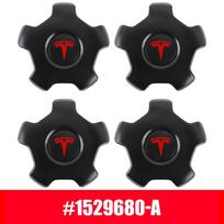 4PCS 18-Inch Hub Cap Car Wheel Hub Caps Hub Center Cover OEM 1529680-A Auto Emblem Badge Accessories for Tesla Model 3 chaki