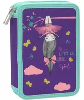 Penalas MY LITTLE CHIC GIRL, CoolForSchool, 205x140x45mm, su 2-iem atverčiamais skyriais