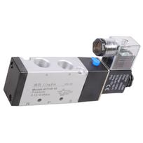 4V310-10 24V 5 kryptys 2 padėčių valdymo pneumatiniai solenoidiniai vožtuvai Pakeičiami pneumatiniai elektriniai solenoidiniai vožtuvai Patvarūs 1
