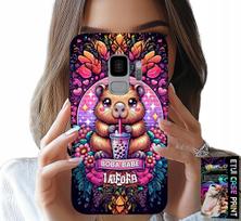 Etui Do Samsung Galaxy S9 - Słodka Kapibara Z Szejkiem, Super Wzory