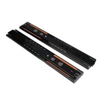 1Pair Drawer Slides Soft Close Drawer Track Rail Hydraulic Damping Buffer Cabinet Drawer Track Slide Hardware Enduring 12 inches