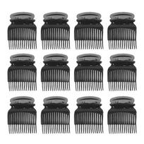 12pcs Hot Roller Clips Protect Hair Heat Insulation Fashionable Hair Roller Clips For Women Girls juoda