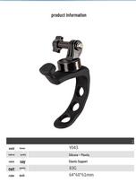 Silicone Elastic Mount for DJI Osmo Action Camera - Rotating Handlebar Cycling and Live Streaming Fixation.