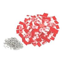 100Pcs LED Strips Light Mounting Brackets Clip LED Light Strips Holder Cable Wire Organizers Clip Easy to Install 1