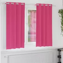 Užuolaidos su žiedais, blokuojančios šviesą 2 pcs