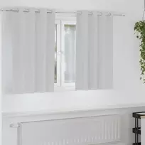 Užuolaidos su žiedais, blokuojančios šviesą 2 pcs