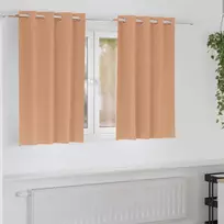Užuolaidos su žiedais, blokuojančios šviesą 2 pcs