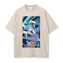 Jolyne Cujoh JoJos Bizarre Adventure Clothing Men Women Manga Tshirts Vintage Washed T Shirt Casual Cotton Tee Harajuku Tshirt S