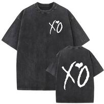 The Weeknd After Hours Til Dawn Tour Mexico  Vintage Washed Shirts Harajuku Short Sleeve Tshirt Unisex Casual Cozy Tshirts S