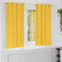 Užuolaidos su žiedais, blokuojančios šviesą 2 pcs