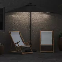 Sodo skėtis Antracitas 294 x 150 x 223 cm