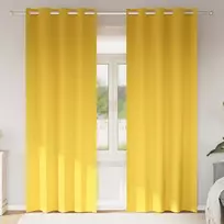 Užuolaidos su žiedais, blokuojančios šviesą 2 pcs
