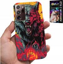 Etui Do Samsung Note 20 Ultra - Wilk Wilki Wataha Super Wzory Case + Folia