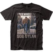 Bob Dylan Freewheelin Mens T T-Shirt Music Classic Concert Rock Band Tee New Black XL