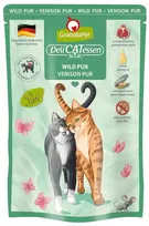 Fox4Pets Kačių Maistas - GRANATAPET DeliCATessen Elnienos Drėgnas Maistas 85g Be Gliuteno