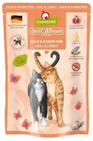 GranataPet DeliCATessen veršiena ir triušis – šlapias kačių maistas – 85 g