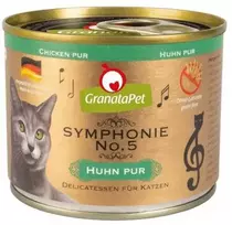 Fox4Pets Kačių Maistas - GRANATAPET Symphonie No.5 Vištienos Drėgnas Be Grūdų 200g