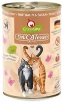 Granatapet DeliCatessen Kalakutiena ir fazanas – šlapias kačių maistas 400g