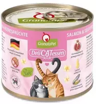 Fox4Pets Kačių Maistas - GRANATAPET DeliCATessen Lašiša ir Jūros Gėrybės Drėgnas Maistas 200g