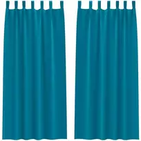 Užuolaidos su žiedais, blokuojančios šviesą 2 pcs Turkio