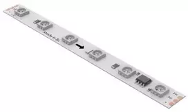 14,4W/m LED juosta LUXSONN, 24V, 60LED/m, RGB, skaitmeninė