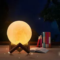 3D lempa - LUNA - 16 spalvų