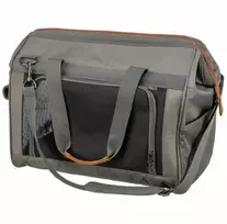 TRIXIE 28909, Minkšta augintinių nešioklė, Augintinių nešioklė lėktuvu, Šuo, 10 kg, Pakraunama iš viršaus ir priekio, Pilka