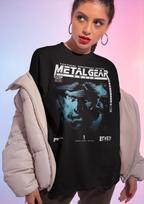 Solid Snake Metal Gear Solid Shirt -Gamer Gift,Video Game Tshirt Summer Men's and Women's Loose and Breathable T-shirt Top S įvairiaspalvis