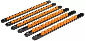 Neo Uchwyty 1/4", 3/8", 1/2" galvučių laikikliai – 6 vnt. rinkinys