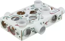 Trixie Interaktyvi edukacinė žaislų dėžutė katei Trixie Cat Activity Paws'n'Treats Box, 35×7×20 cm