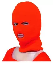ESPA Neoninė oranžinė balaklava