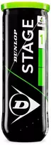 Teniso kamuol. DUNLOP STAGE 1 Žalias 3-tube ITF