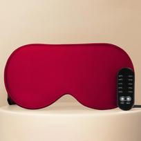 Adjustable Timer Heating Sleep Eye Mask Electric Simulation Silk Eye Mask  Unisex Red 5V 1A/2A