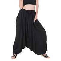 Women Summer Loose Baggy Hippie Pant Indian Rayon Boho Gypsy Harem Pants Free