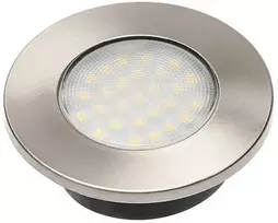 "Barri PLUS LED" rinkinys, 3x įleidžiamas apvalus šviestuvas, 27 LED 3528SMD, šiltai balta