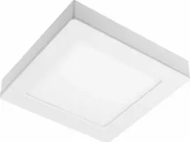 Lubinis šviestuvas GTV SAMBA LED lempa, 14W, 1100lm, AC175-250V, 50/60 Hz, PF>0.9, RA>80, IP40, 120°, 4000K, kvad