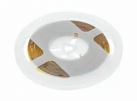 GTV LED juosta COB 12V, 320LED/m, 8mm, 8W/m, be gelio, šalta balta