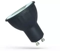 Spectrum LEMPUTĖ LED GU10 6W 450LM 4000K 38 JUODOS SPALVOS